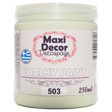 Χρώμα Κιμωλίας 250ml Maxi Decor Chalky 503 Βεραμάν_CH503250